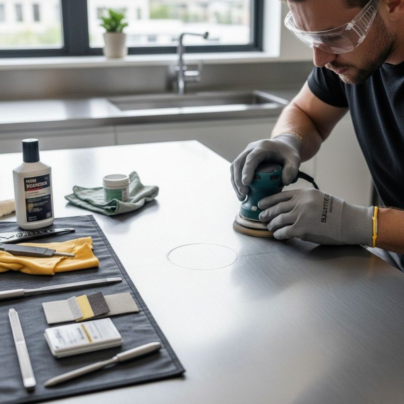 Local Countertop Refinishing pros at work