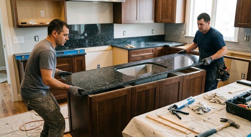 Custom Countertop Installation in Roseville, CA