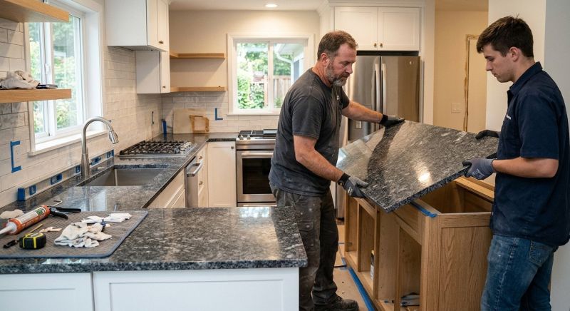 Granite Countertop Installation in Santa Rosa, CA