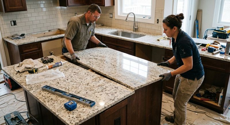 Granite Installation in Napa, CA