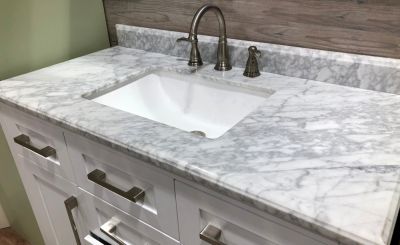 Great For Kitchen and Bathroom Countertops Alike